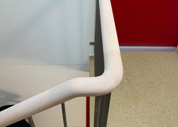 Boden Treppen Handläufe
