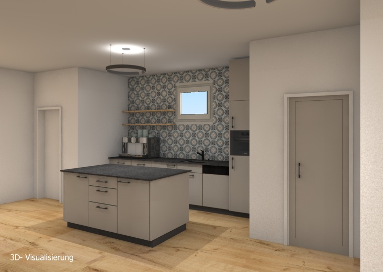 Küche mit Insel