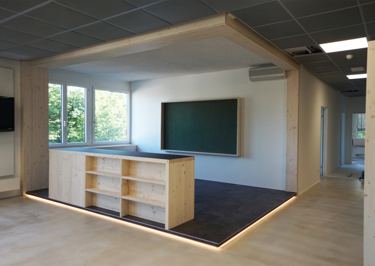 Küche und Aufenthalt